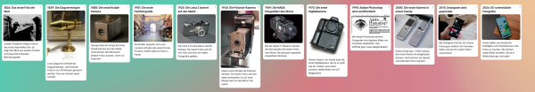 [[https://padlet.com/cathrinemarro/zeitstrahl-die-geschichte-der-fotografie-b1k696tx3ol0r1h4 |Erstellt mit Padlet, KI-timeline]] 