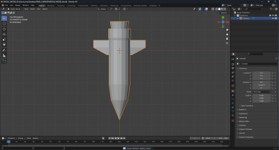Missile Top View Missile Top View